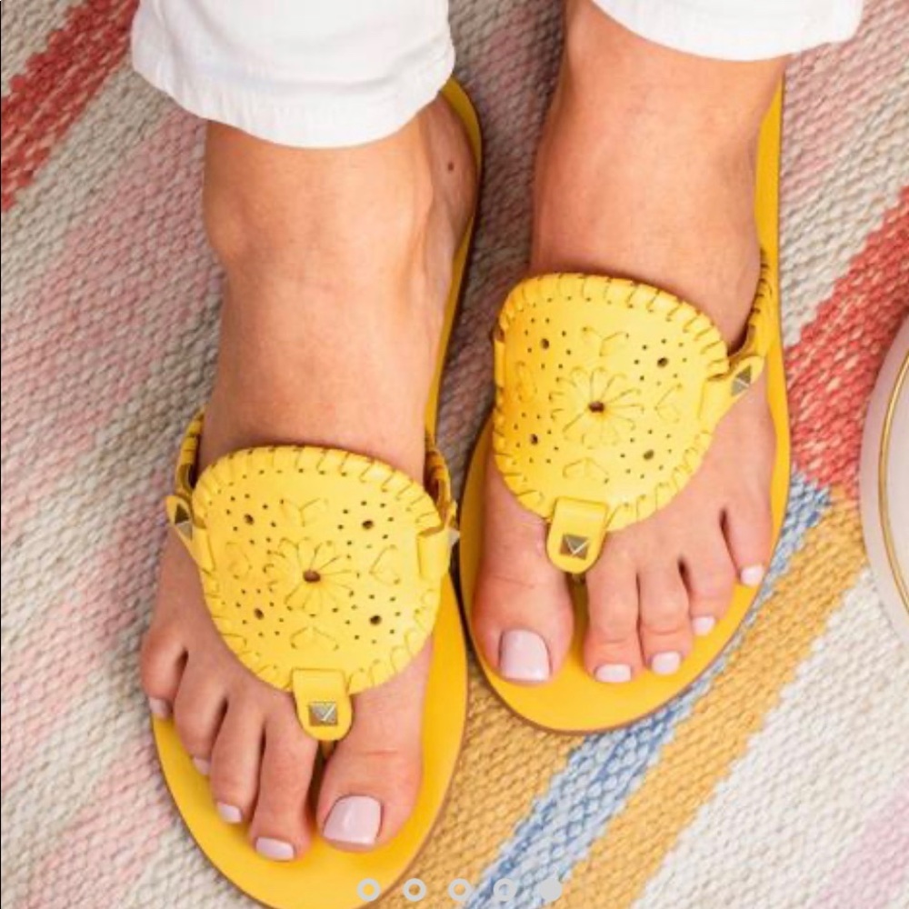 Jack Rogers Georgica Sandal (Sunflower)